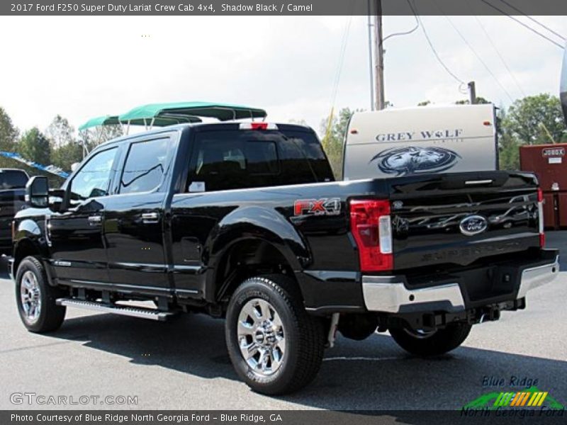 Shadow Black / Camel 2017 Ford F250 Super Duty Lariat Crew Cab 4x4