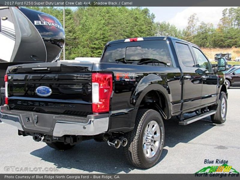 Shadow Black / Camel 2017 Ford F250 Super Duty Lariat Crew Cab 4x4