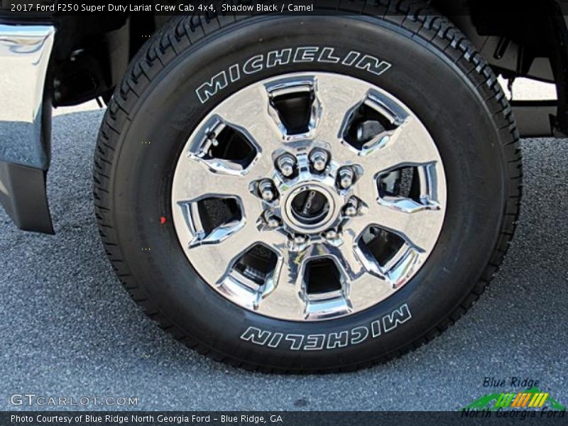 Shadow Black / Camel 2017 Ford F250 Super Duty Lariat Crew Cab 4x4