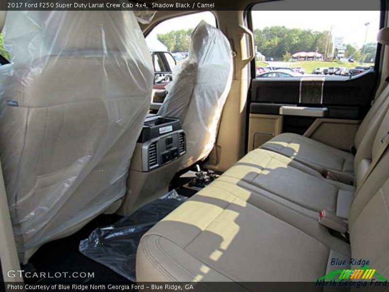 Shadow Black / Camel 2017 Ford F250 Super Duty Lariat Crew Cab 4x4