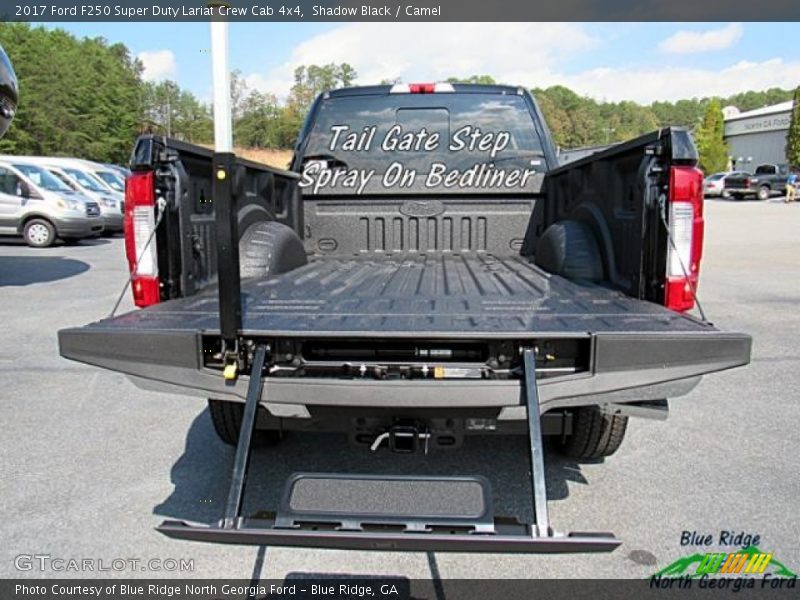 Shadow Black / Camel 2017 Ford F250 Super Duty Lariat Crew Cab 4x4