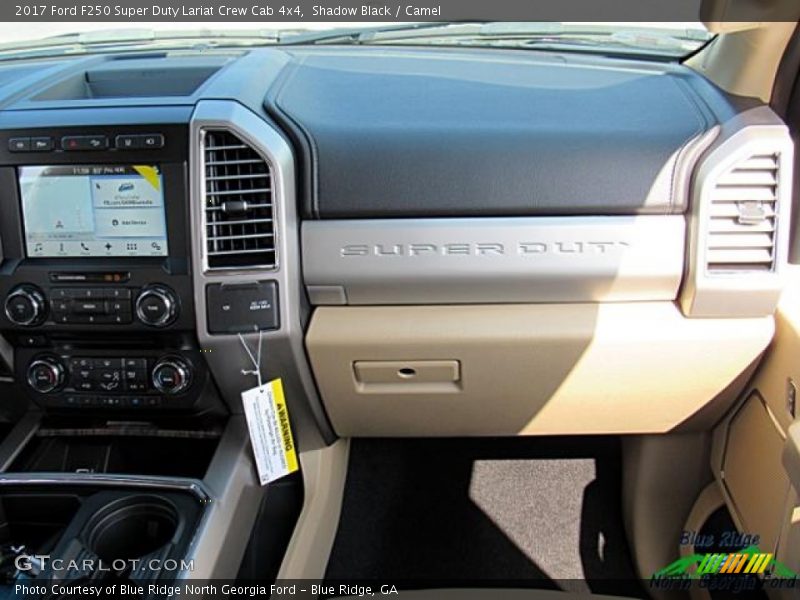 Shadow Black / Camel 2017 Ford F250 Super Duty Lariat Crew Cab 4x4