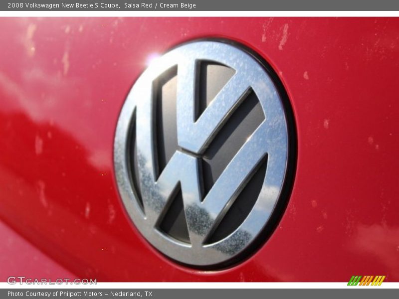 Salsa Red / Cream Beige 2008 Volkswagen New Beetle S Coupe