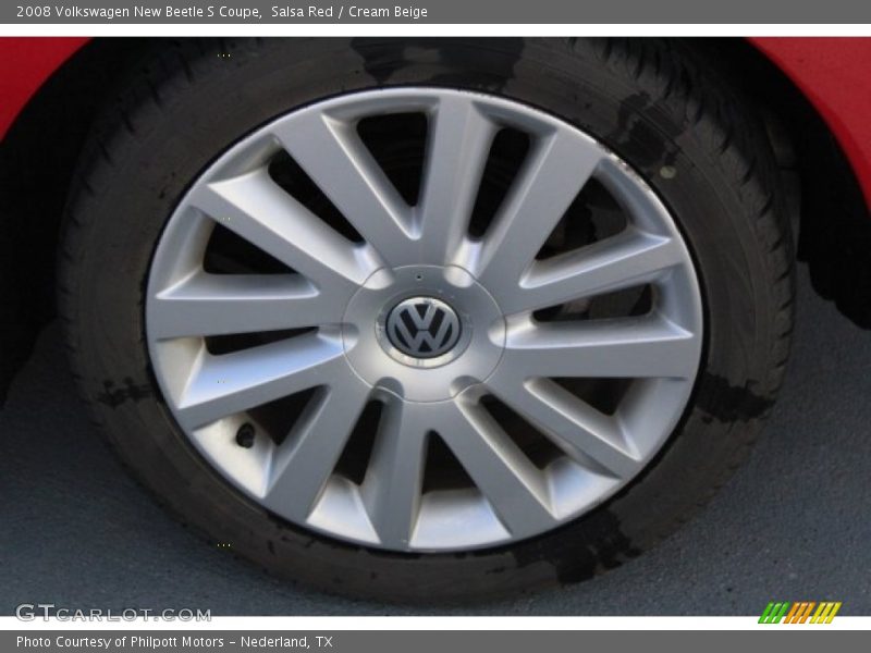 Salsa Red / Cream Beige 2008 Volkswagen New Beetle S Coupe