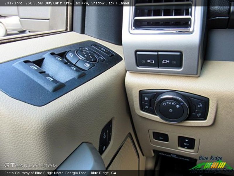 Shadow Black / Camel 2017 Ford F250 Super Duty Lariat Crew Cab 4x4