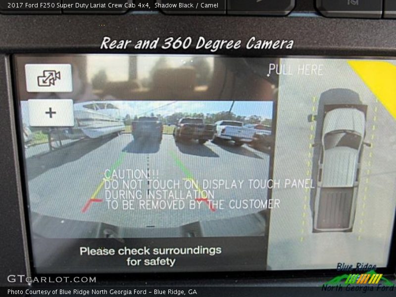 Shadow Black / Camel 2017 Ford F250 Super Duty Lariat Crew Cab 4x4