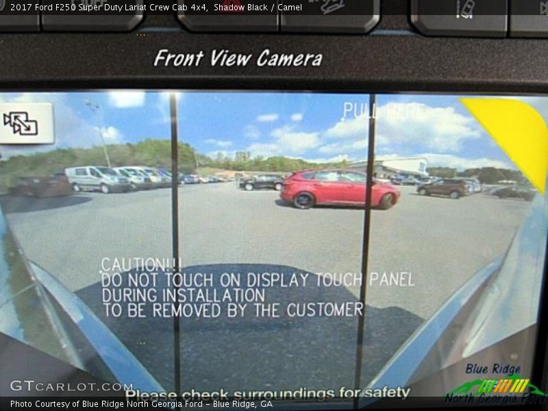 Shadow Black / Camel 2017 Ford F250 Super Duty Lariat Crew Cab 4x4