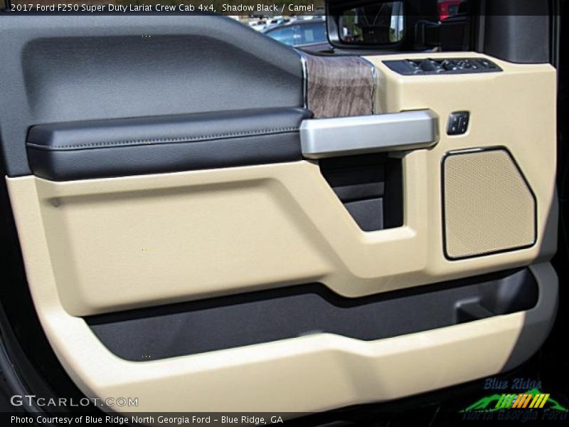 Shadow Black / Camel 2017 Ford F250 Super Duty Lariat Crew Cab 4x4