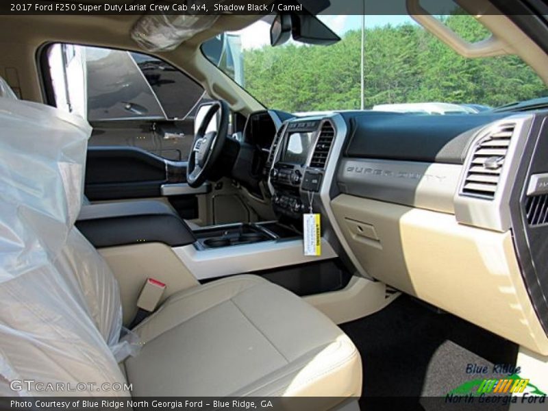 Shadow Black / Camel 2017 Ford F250 Super Duty Lariat Crew Cab 4x4