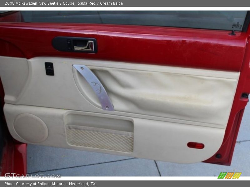 Salsa Red / Cream Beige 2008 Volkswagen New Beetle S Coupe