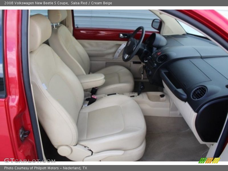 Salsa Red / Cream Beige 2008 Volkswagen New Beetle S Coupe