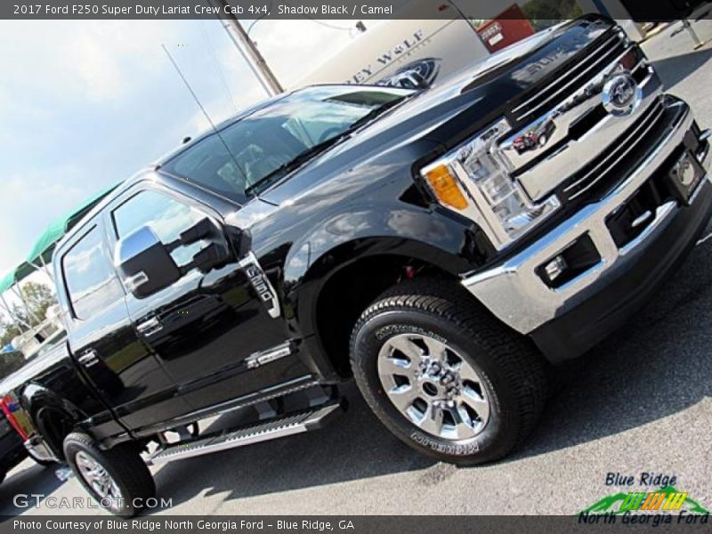 Shadow Black / Camel 2017 Ford F250 Super Duty Lariat Crew Cab 4x4