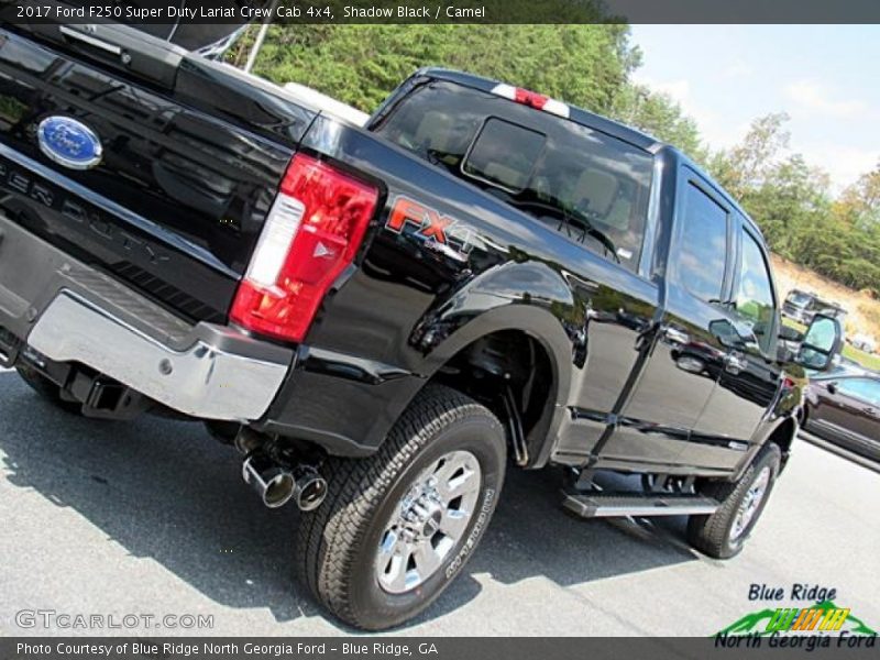Shadow Black / Camel 2017 Ford F250 Super Duty Lariat Crew Cab 4x4