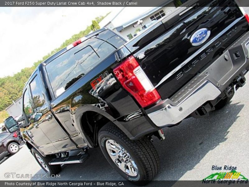 Shadow Black / Camel 2017 Ford F250 Super Duty Lariat Crew Cab 4x4