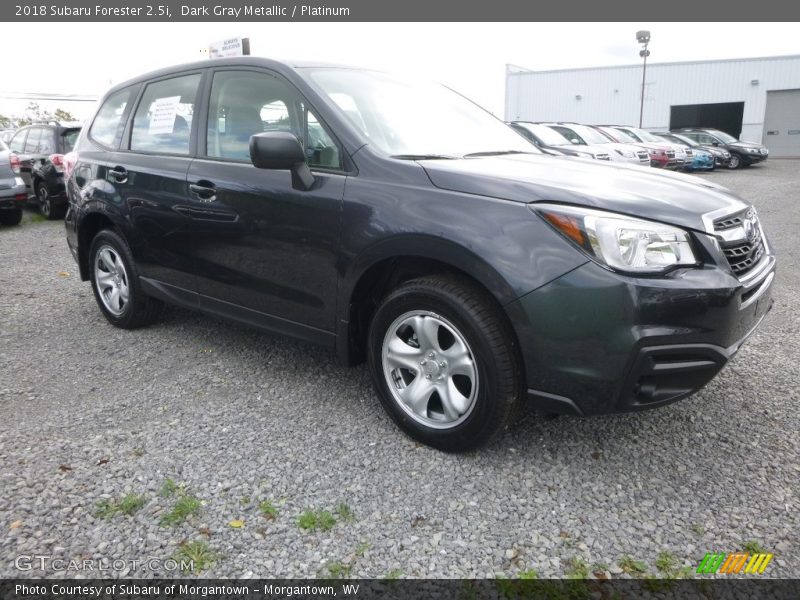 Dark Gray Metallic / Platinum 2018 Subaru Forester 2.5i