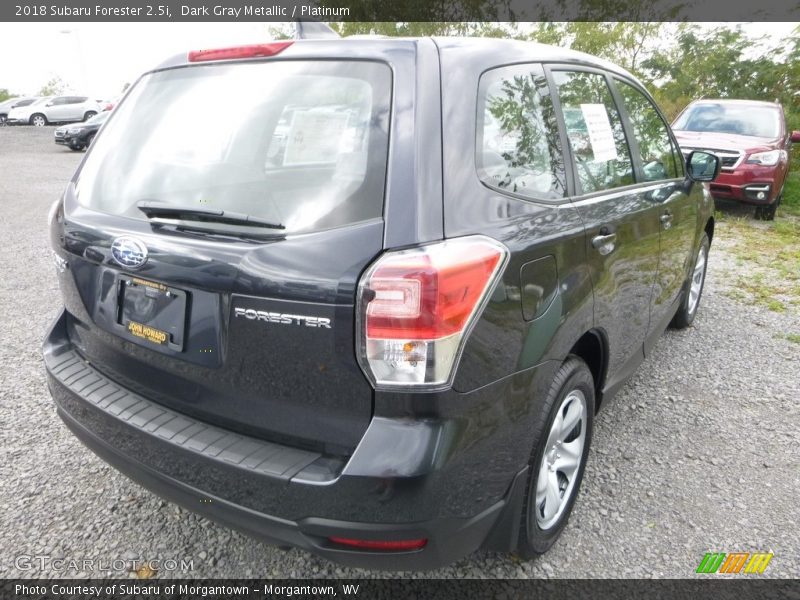 Dark Gray Metallic / Platinum 2018 Subaru Forester 2.5i