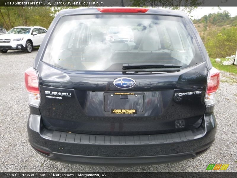 Dark Gray Metallic / Platinum 2018 Subaru Forester 2.5i