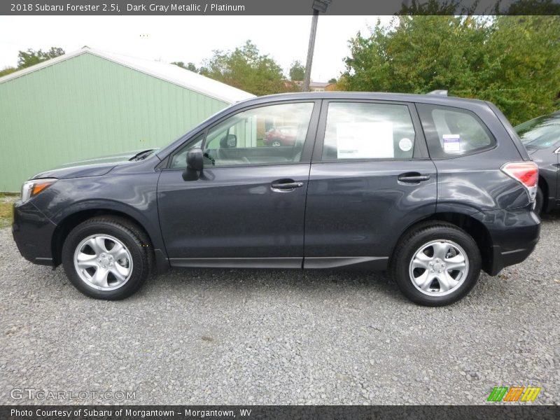 Dark Gray Metallic / Platinum 2018 Subaru Forester 2.5i
