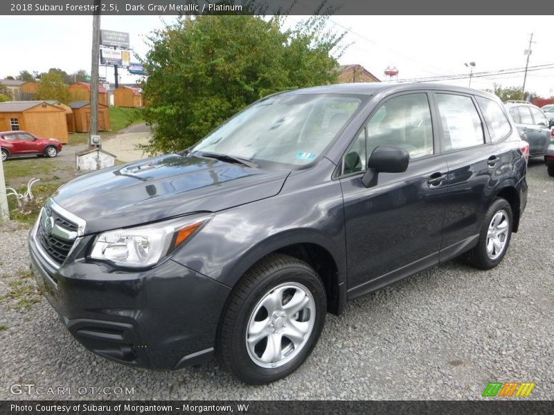 Dark Gray Metallic / Platinum 2018 Subaru Forester 2.5i