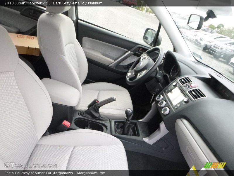 Dark Gray Metallic / Platinum 2018 Subaru Forester 2.5i