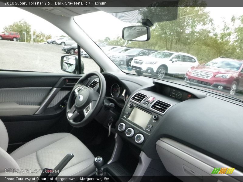 Dark Gray Metallic / Platinum 2018 Subaru Forester 2.5i