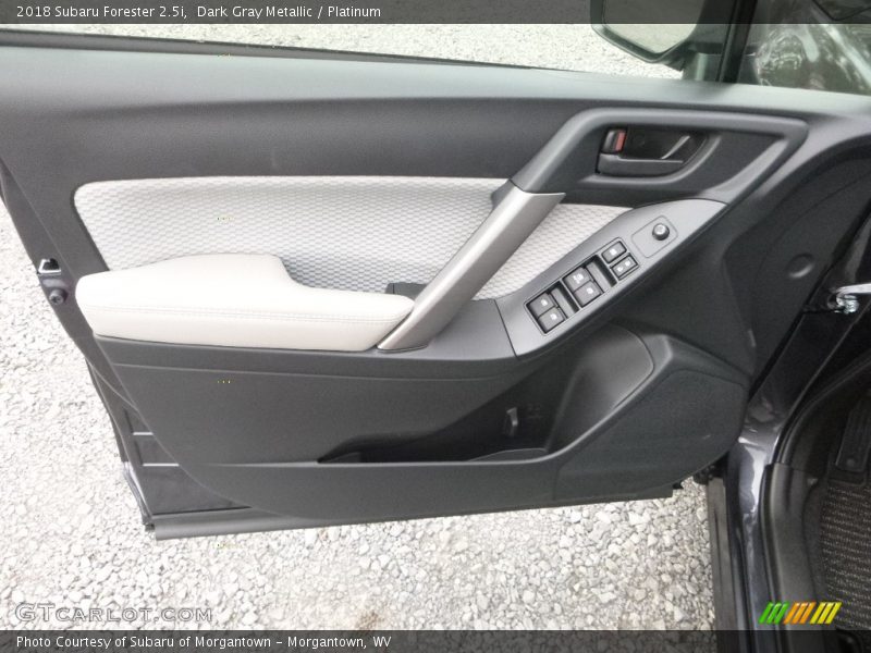 Dark Gray Metallic / Platinum 2018 Subaru Forester 2.5i