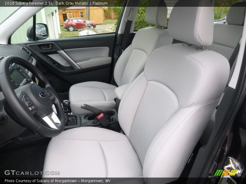 Dark Gray Metallic / Platinum 2018 Subaru Forester 2.5i