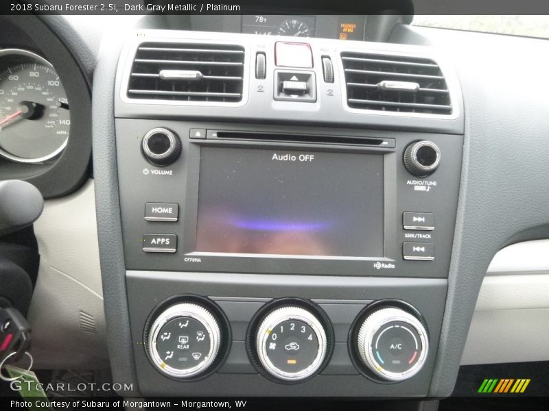 Dark Gray Metallic / Platinum 2018 Subaru Forester 2.5i