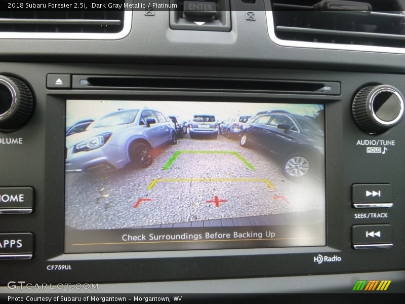 Dark Gray Metallic / Platinum 2018 Subaru Forester 2.5i