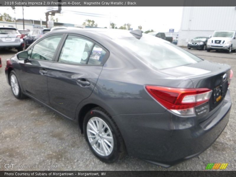 Magnetite Gray Metallic / Black 2018 Subaru Impreza 2.0i Premium 4-Door