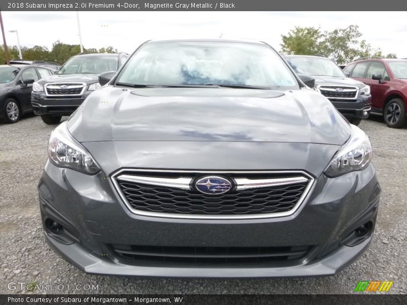Magnetite Gray Metallic / Black 2018 Subaru Impreza 2.0i Premium 4-Door