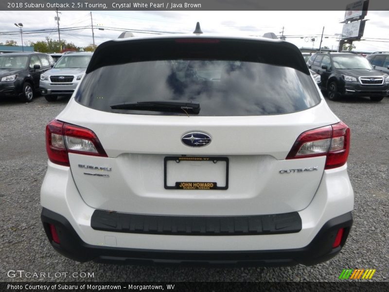 Crystal White Pearl / Java Brown 2018 Subaru Outback 2.5i Touring
