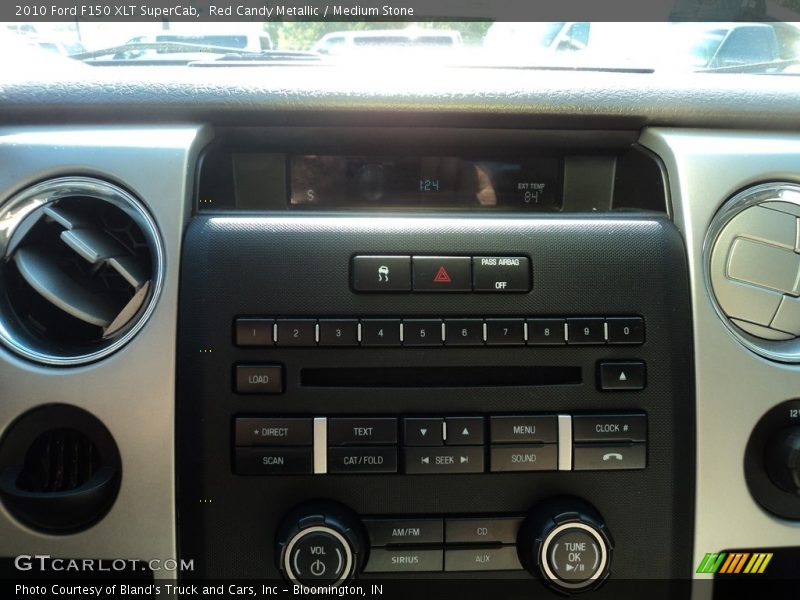 Red Candy Metallic / Medium Stone 2010 Ford F150 XLT SuperCab