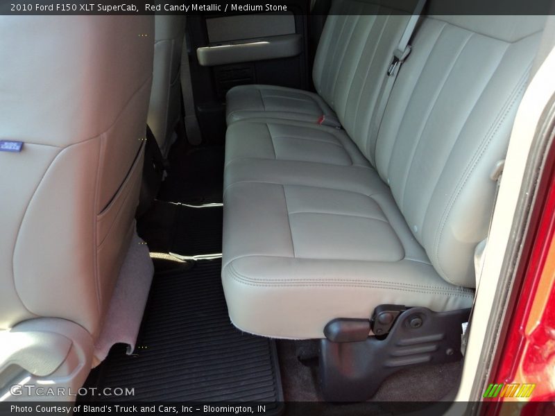 Red Candy Metallic / Medium Stone 2010 Ford F150 XLT SuperCab