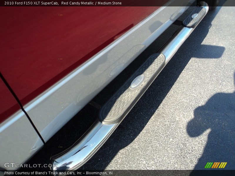 Red Candy Metallic / Medium Stone 2010 Ford F150 XLT SuperCab