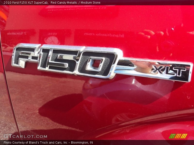 Red Candy Metallic / Medium Stone 2010 Ford F150 XLT SuperCab
