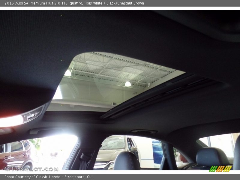 Ibis White / Black/Chestnut Brown 2015 Audi S4 Premium Plus 3.0 TFSI quattro