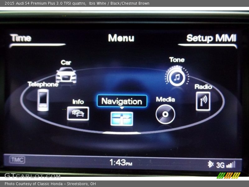 Ibis White / Black/Chestnut Brown 2015 Audi S4 Premium Plus 3.0 TFSI quattro