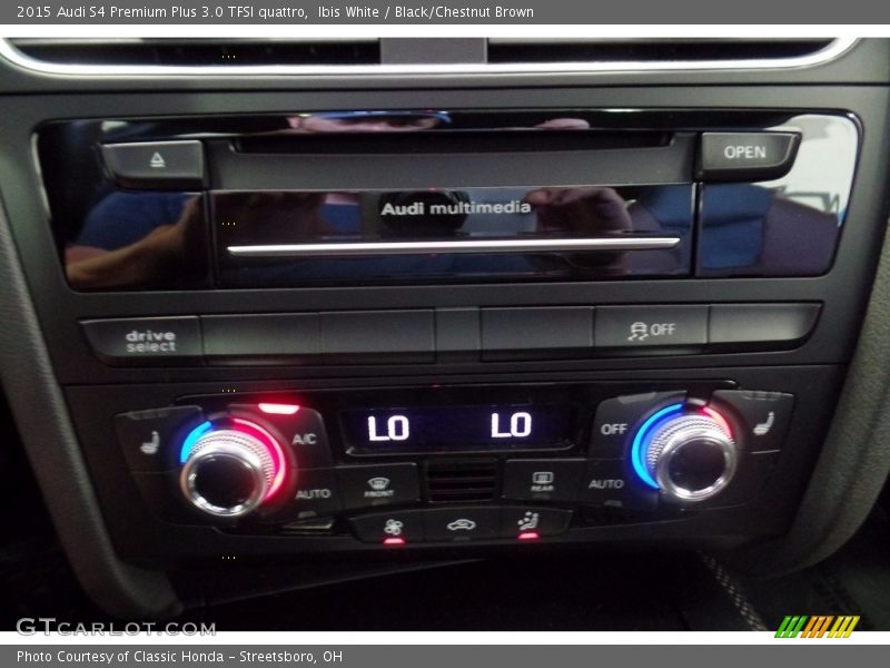 Ibis White / Black/Chestnut Brown 2015 Audi S4 Premium Plus 3.0 TFSI quattro