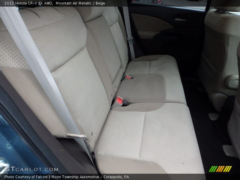 Mountain Air Metallic / Beige 2013 Honda CR-V EX AWD