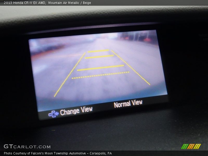 Mountain Air Metallic / Beige 2013 Honda CR-V EX AWD