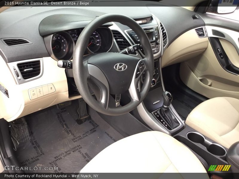 Desert Bronze / Beige 2016 Hyundai Elantra SE
