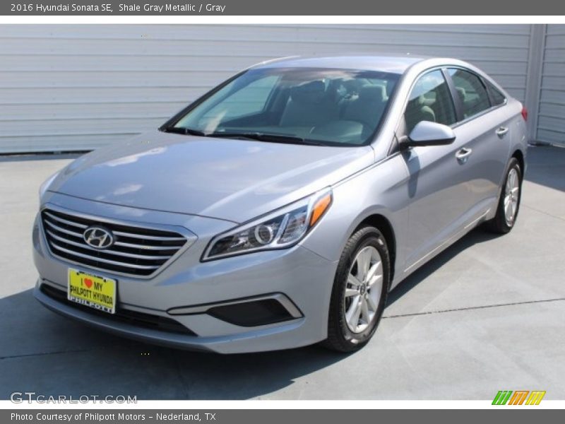 Shale Gray Metallic / Gray 2016 Hyundai Sonata SE