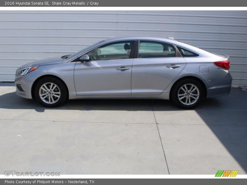 Shale Gray Metallic / Gray 2016 Hyundai Sonata SE