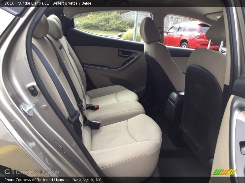 Desert Bronze / Beige 2016 Hyundai Elantra SE