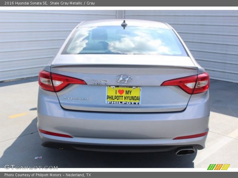 Shale Gray Metallic / Gray 2016 Hyundai Sonata SE