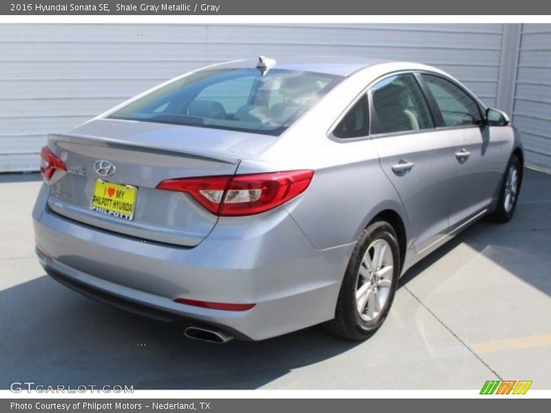 Shale Gray Metallic / Gray 2016 Hyundai Sonata SE