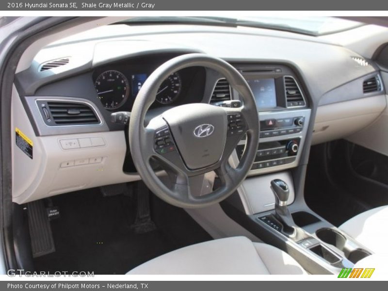 Shale Gray Metallic / Gray 2016 Hyundai Sonata SE