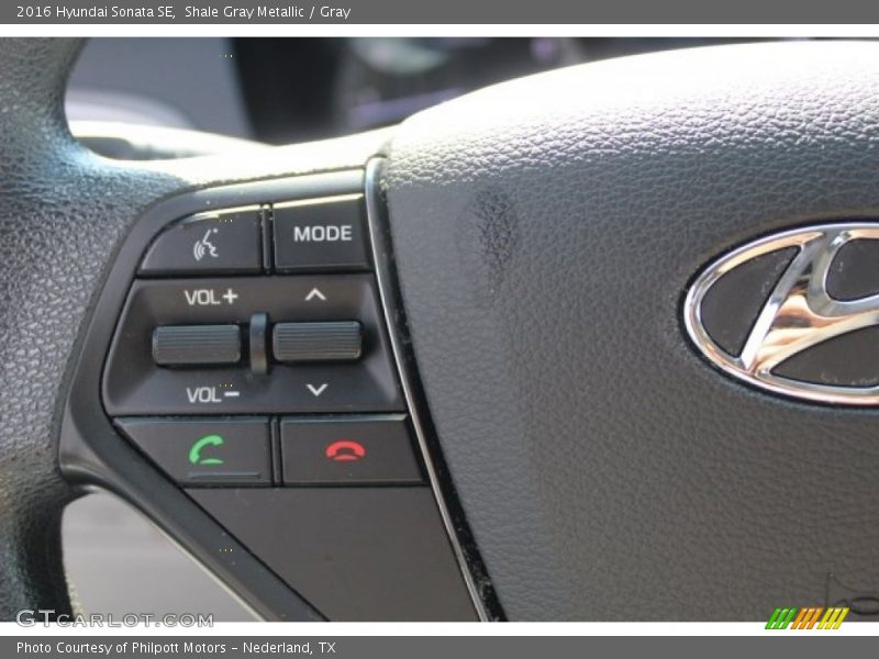 Shale Gray Metallic / Gray 2016 Hyundai Sonata SE