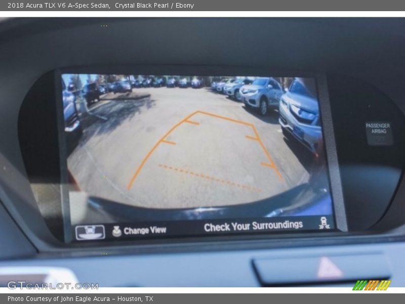 Crystal Black Pearl / Ebony 2018 Acura TLX V6 A-Spec Sedan
